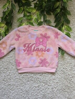 Baby Girl Minnie Mouse Sweater (12-18 Months)